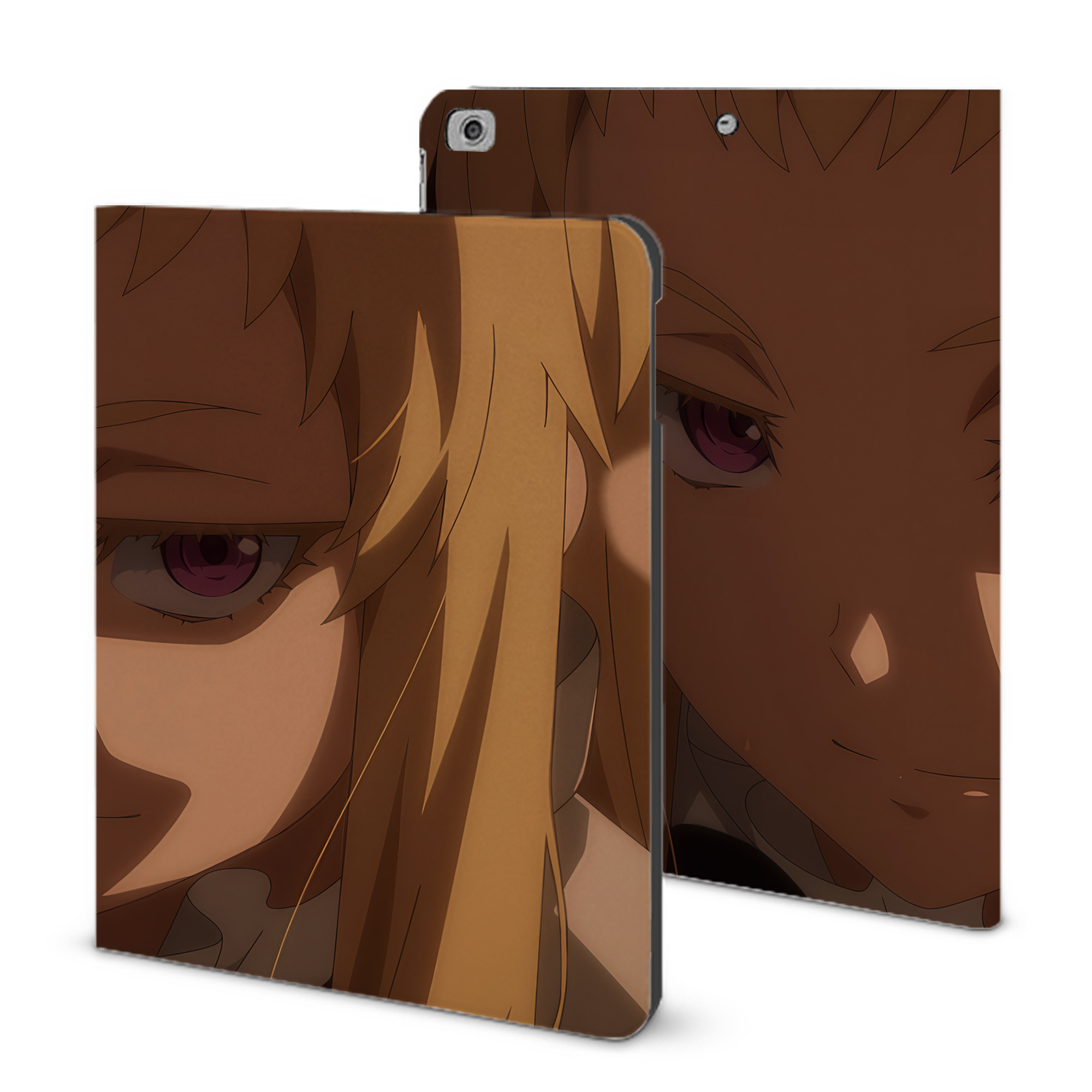 （画像用） 転スラ Regarding Reincarnated to Slime IPad ケース ブック型 PUレザー TPU 耐衝撃 軽量 薄型 ペン収納なし 全面保護 IPad 各モデル対応